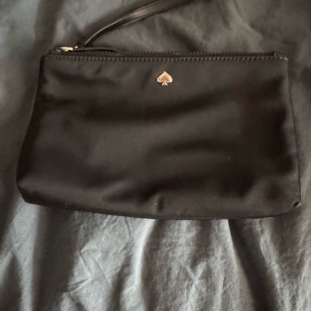 Kate Spade Black Wristlet Clutch